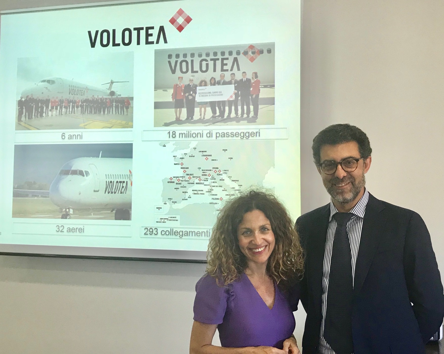 Volotea presenta i risultati del primo semestre a Catania